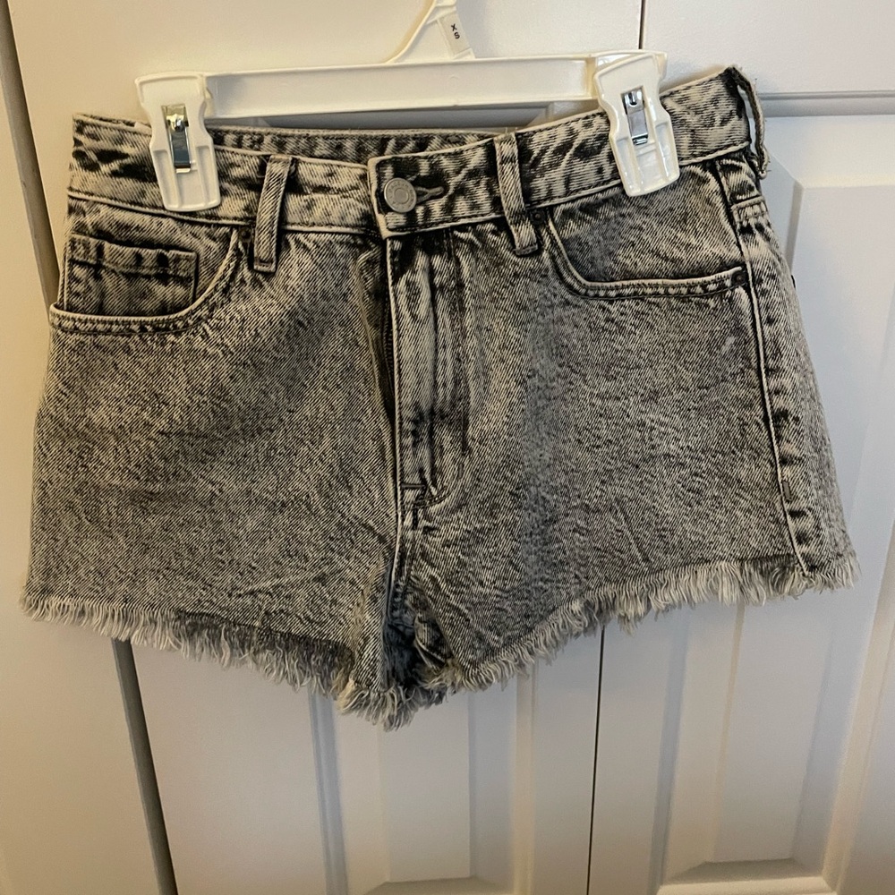 Pac Sun washed jean shorts